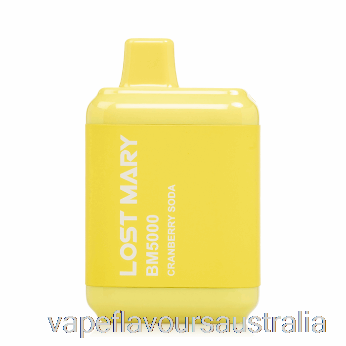Vape Flavours Australia Lost Mary BM5000 Disposable Cranberry Soda
